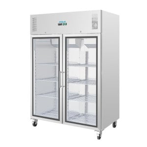 Vitrina Refrigerada Positiva GN 2/1 Simple 600 L - Polar - Fourniresto