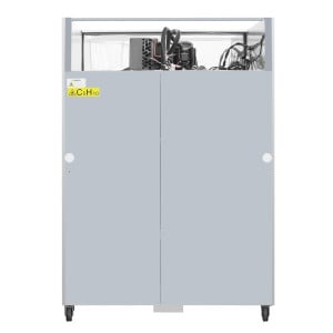 Vitrina Refrigerada Positiva GN 2/1 Simple 600 L - Polar - Fourniresto