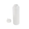 Flexible Transparent Bottle 3 nozzles 908ml - Vogue - Fourniresto