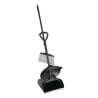 Black Dustpan and Brush Set - Jantex - Fourniresto