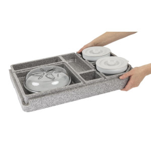 Tablotherm EPP Plateau com Louça - Cambro - Fourniresto