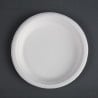 Pratos de Bagasse Compostáveis ​​17,9cm - Pacote com 50 - Fiesta Green - Fourniresto