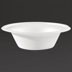 Tigelas de Bagasse Compostáveis ​​151mm - Pacote com 50 - Fiesta Green - Fourniresto