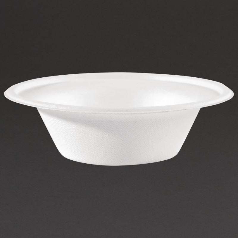 Tigelas de Bagasse Compostáveis ​​151mm - Pacote com 50 - Fiesta Green - Fourniresto