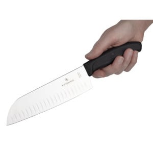 Couteau Santoku Alvéolé 170Mm - Victorinox - Fourniresto