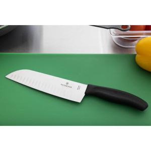 Faca Santoku Alveolada 170mm - Victorinox - Fourniresto