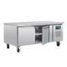 Base refrigerada positiva GN 1/1 Série U 2 portas 214L - Polar - Fourniresto