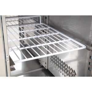 Base refrigerada positiva GN 1/1 Série U 2 portas 214L - Polar - Fourniresto