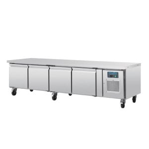 Base refrigerada positiva GN 1/1 Série U 4 portas 420L - Polar - Fourniresto