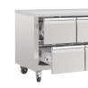 Mesa Refrigerada GN 1/1 Ventilada 8 Gavetas Série U 616L - Polar - Fourniresto