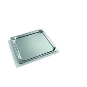 GN 2/3 stainless steel tray, 20, 40 or 65 mm height