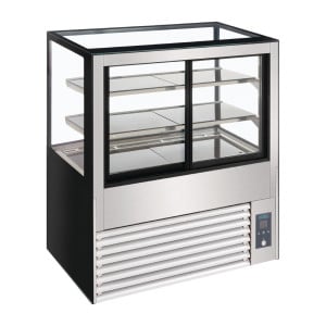 Vitrina de serviço traseira refrigerada Série U 900mm - Polar - Fourniresto