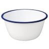 Enamelled Steel Salad Bowl 155mm - Set of 6 - Olympia - Fourniresto