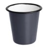 Canecas de Aço Esmaltado Azul e Preto 350ml - Conjunto de 6 - Olympia - Fourniresto