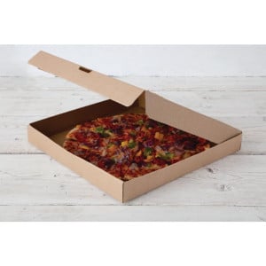 Caixas de pizza Kraft 35cm - Pacote de 50 - Fiesta Green - Fourniresto