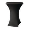 Black Samba Extendable Table Cover for Table with Crossed Legs - FourniResto - Fourniresto