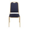 Blue Square Back Banquet Chairs - Set of 4 - Bolero - Fourniresto