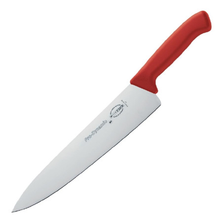 Faca de Cozinha Profissional Dynamic HACCP Vermelha - 255mm - Dick