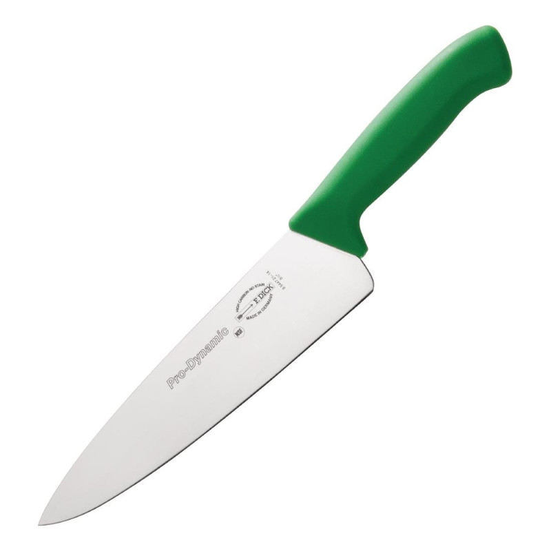 Faca de Cozinha Profissional Dynamic HACCP Verde - 215mm - Dick