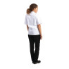 Veste De Cuisine Mixte Chicago Manches Courtes Blanche Taille L - Whites Chefs Clothing - Fourniresto