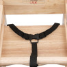 Chaise Haute Em Madeira Acabamento Natural - Bolero - Fourniresto
