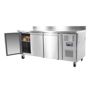 Mesa refrigerada com respaldo 3 portas - 417 L - Polar - Fourniresto