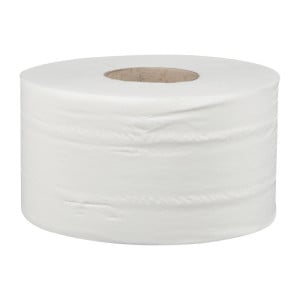 Toilet Paper Rolls 2 Ply Mini Jumbo 150m - Pack of 12 - Jantex