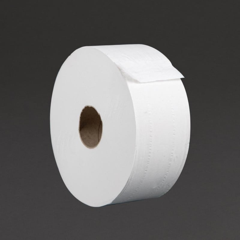 Rolo de Papel Higiênico 2 Folhas Jumbo - Pacote com 6 - Jantex