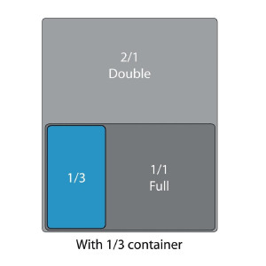 Airtight Polypropylene Lid - GN 1/3 - Cambro - Fourniresto