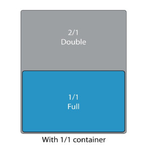 Airtight Polypropylene Lid - GN 1/1 - Cambro - Fourniresto