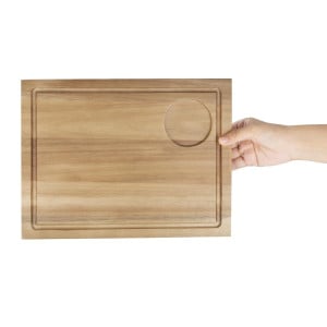 Large Acacia Wood Steak Board - Olympia - Fourniresto