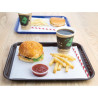 Plateau Fast Food en Plastique Marron - Olympia KRISTALLON - Fourniresto