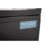 Vitrine Refrigerada Preta Com Portas Curvas 86 L - Polar