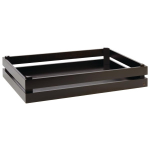 Caixa para Buffet Superbox Preta GN 1/1 - APS - Fourniresto