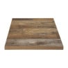 Square Table Top Wood Effect - 600 x 600mm - Bolero