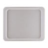 Polyester service tray GN1/2 325x265mm Speckled Grey - Roltex - Fourniresto