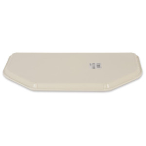 Plateau de Service en Polyester Trapèze 500x325mm Beige - Roltex - Fourniresto