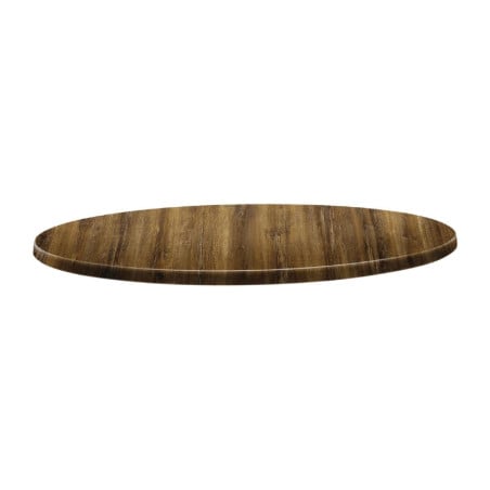 Plateau De Table Rond Classic Line Atacama Cherry - 800mm  - Topalit