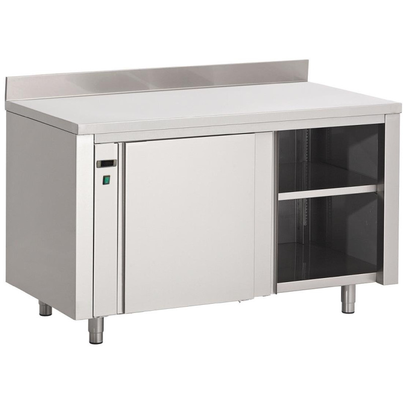 Armoire Chauffante em Inox com Backsplash - L 2000 x P 700mm - Gastro M