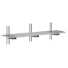 Etagère Murale Ajourée em Inox- L 1800 x 400mm - Gastro M