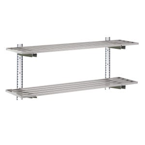 Etagère Murale Ajourée em Inox- L 1800 x 400mm - Gastro M