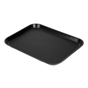 Tabuleiro Retangular Antiderrapante em Fibra de Vidro EpicTread Preto 350mm - Cambro - Fourniresto