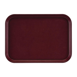 Tabuleiro Retangular Antiderrapante em Fibra de Vidro EpicTread Bordeaux 350mm - Cambro - Fourniresto