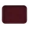 Rectangular Non-Slip Fiberglass EpicTread Bordeaux Tray 350mm - Cambro - Fourniresto