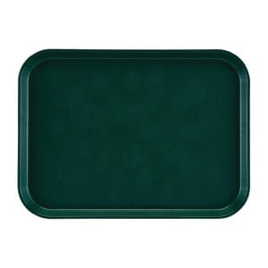 Tabuleiro retangular antiderrapante em fibra de vidro EpicTread verde 415mm - Cambro - Fourniresto