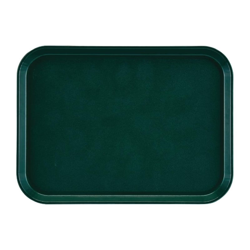 Tabuleiro retangular antiderrapante em fibra de vidro EpicTread verde 415mm - Cambro - Fourniresto