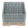 Suporte para copos com 36 compartimentos Camrack Bege - L 500 x P 500mm - Cambro