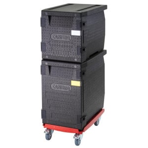 Base com rodas para recipientes EPP formato GN Gobox - Cambro