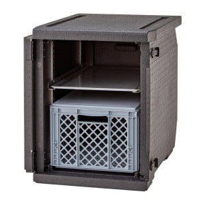 Contentor EPP de Carregamento Frontal com Corrediças Ajustáveis - 155 L - Cambro