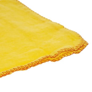 Yellow Dust Cloths - Pack of 10 - Jantex